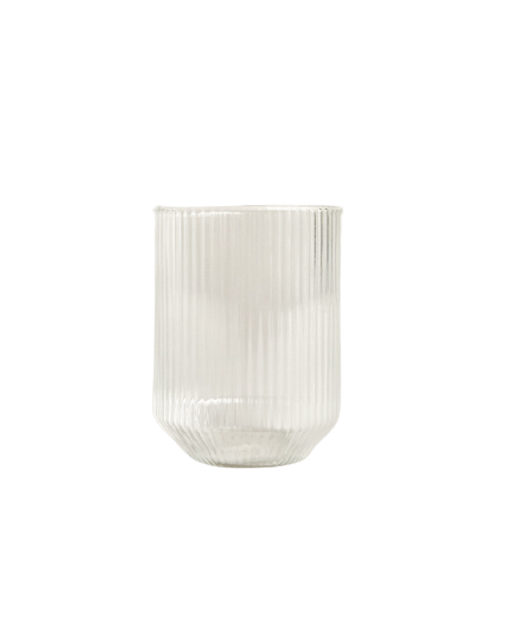 Fluted Drinking Glass