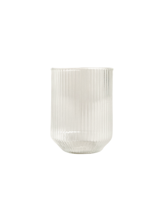 Fluted Drinking Glass